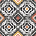 fabric pattern, seamless pattern, batik cloth Royalty Free Stock Photo