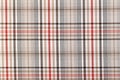 Fabric plaid texture. Cloth background Royalty Free Stock Photo