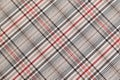 Fabric plaid texture. Cloth background Royalty Free Stock Photo