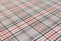 Fabric plaid texture. Cloth background Royalty Free Stock Photo