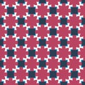 Fabric print. Geometric pattern in repeat. Seamless background