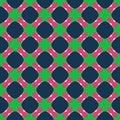 Fabric print. Geometric pattern in repeat. Seamless background