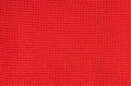 Fabric red wool background Royalty Free Stock Photo