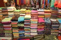 Fabric for Sale at Market Royalty Free Stock Photo