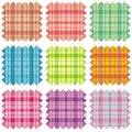 Fabric samples Royalty Free Stock Photo