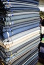 Fabric samples Royalty Free Stock Photo