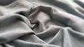 Fabric sheer curtain fabric. Beautiful gray-blue color. Soft velvet with a pile. The curtain material is carelessly folded and