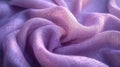 fabric in a soft, hypothetical Gentle Lilac, showcasing the material's delicate texture and soothing color