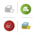 Fabric stack icon