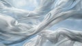 The fabric sways gently in the wind creating a mesmerizing display of movement