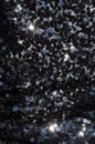 Fabric texture, background, black sequined