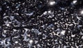 Fabric texture, background, black sequined