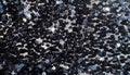 Fabric texture, background, black sequined Royalty Free Stock Photo