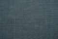 Fabric texture background. Dark gray fabric with weave. Natural slightly wrinkled look of the material. Uniform copy Royalty Free Stock Photo