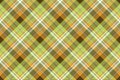 Fabric texture check plaid seamless pattern Royalty Free Stock Photo