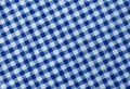 Blue and White Lumberjack Plaid Pattern Background Royalty Free Stock Photo