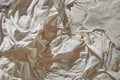 Fabric texture, soft, low-contrast, slightly toned conceptual image of white fabric prepared in plaster solution, low warm toning