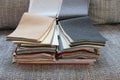 Fabric for upholstery the furniture Royalty Free Stock Photo