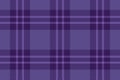 Fabric vector texture of tartan pattern plaid with a check background seamless textile Royalty Free Stock Photo