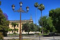 Fabrica Tabaco, old architecture, Seville, Spain