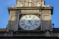 Fabricio Bossio Urbis Praefecto clock tower in Milan, Italy.