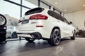 08 of Fabruary, 2018 - Vinnitsa, Ukraine. New BMW X5 car presentation in showroom - back view Royalty Free Stock Photo