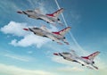 Those Fabulous Air Force Thunderbirds - Air Show at Academy Graduation