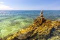 Fabulous beach in Croatia in summer