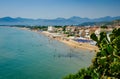 Fabulous buildings architrecture in coastal village Sperlonga