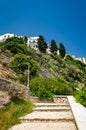 Fabulous buildings architrecture in coastal village Sperlonga