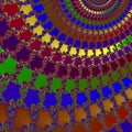 Fabulous multicolored pattern
