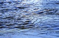 Abstract Nature Water Rippling Over Ice In Glistening Light