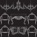 Fabulous Rich Baroque Rococo furniture set