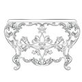 Fabulous Rich Rococo Console Table