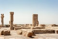 Fabulous view of ruins of the Hadish Palace, Persepolis Royalty Free Stock Photo