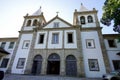 Facade of the abbey Mosteiro de Sao Bento (Monastery of St. Benedict) in Rio de Janeiro, Brazil