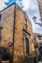 Facade of Addolorata Church in Enna, Sicily, Italy, Europe