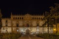Facade of the Alcala de Henares University, Madrid, Spain Royalty Free Stock Photo