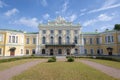 Facade of the ancient Imperial Travel Palace. Tver