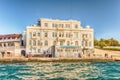 Facade of the Aquarium building in Sevastopol, Crimea Royalty Free Stock Photo