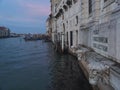 Facade of the Art collection of the Peggy Guggenheim museum in Venice Royalty Free Stock Photo