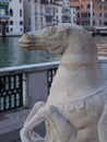 Facade of the Art collection of the Peggy Guggenheim museum in Venice Royalty Free Stock Photo