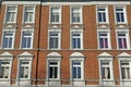 Facade of Art Nouveau building Royalty Free Stock Photo