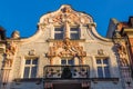 Facade of an Art Noveau tenement