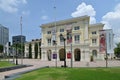 Facade of the Asian Civilisations Museum ACM at Empress Place, Singapore