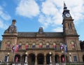 The facade of the Atkinson Center a historic gallery and exhibition venue in Southport Merseyside