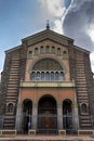 Facade of the Basilica abbey church of Santo AntÃÂ´nio de Padua in the city of Ribeirao Pret