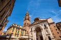 Basilica and Cathedral of SantÃ¢â¬â¢Andrea in Mantua Downtown - Lombardy Italy