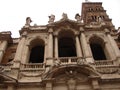 Facade of The Basilica di Santa Maria Maggiore Royalty Free Stock Photo