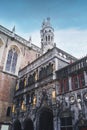 Basilica of the Holy Blood, Bruges, Belgium. Royalty Free Stock Photo